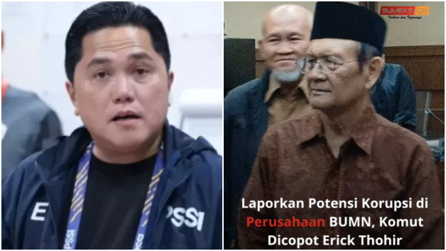 Jaksa Perlu Seret Erick ke Pengadilan: Diduga Pecat Anak Buahnya Usai Laporkan Korupsi ASDP