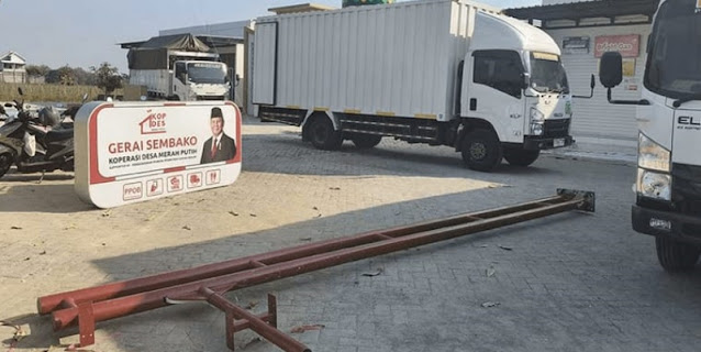 Gerai Kopdes Merah Putih di Tuban Dibongkar Usai Diluncurkan