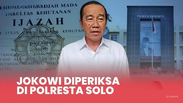 TERUNGKAP Alasan Jokowi Minta Diperiksa di Solo Bukan di Jakarta, Ternyata Tiru 8 Saksi Lainnya: Ada Modus Apa?