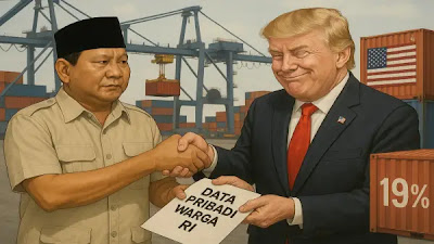 Sepakati Transfer Data Pribadi ke AS, Pemerintah Bisa Melanggar UU PDP dan Konstitusi