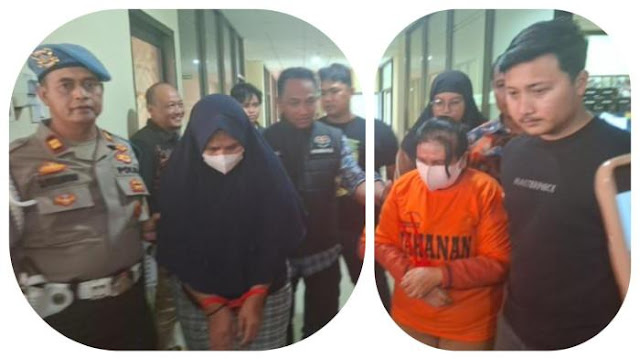 Tampang 2 Emak-emak Otak Penipuan Kontrakan Fiktif di Bekasi, Korbannya 77 Orang Kerugian 7,5 Miliar