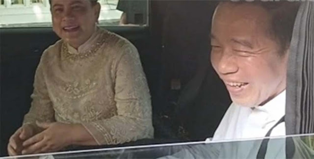 Momen Kikuk Jokowi: Ngaku Jenguk Saudara, Dikeplak Iriana: Mau Reuni UGM!