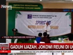 Kelakar Jokowi ke Alumni Seangkatan soal Ijazah Palsu di Reuni UGM: Hati-Hati Bisa Kena!