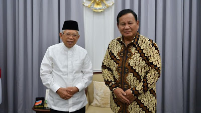 Ma’ruf Amin: Prabowo Harus Keras Kalau Mau Capai Kemakmuran Rakyat