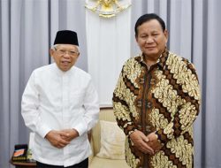 Maruf Amin Sebut Pernyataan Prabowo Mirip Abu Bakar ash-Shiddiq