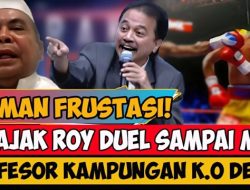 Paiman Raharjo Kalah Debat Berujung Tantang Duel Sampai Mati, Roy Suryo: Dasar Profesor Kampungan!