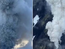 Gunung Berapi Rusia Perdana Meletus dalam 600 Tahun, Diduga Imbas Gempa Besar