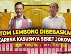 Abolisi Prabowo Bukan Demi Tom Lembong, Tapi Untuk Menyelamatkan Jokowi!
