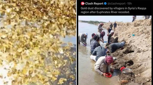 Heboh Kemunculan Bongkahan-Bongkahan Emas di Sungai Eufrat dan Nubuat Hari Kiamat Nabi Muhammad