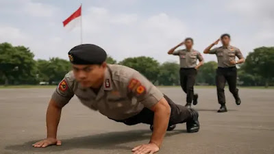 Aniaya Remaja yang Dituduh Balap Liar, 3 Polisi di Situbondo Hanya Dihukum Lari dan Push Up