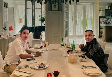 Momen Gibran Makan Siang Bareng Dasco, Menunya Bakso hingga Dendeng Balado