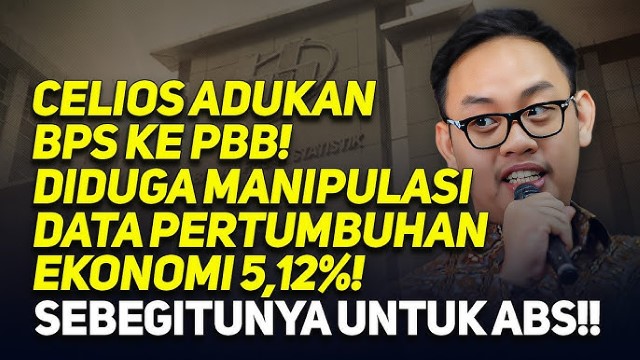 Sorot Kejanggalan Data Pertumbuhan Ekonomi BPS, Rocky Gerung: Pemerintah Mulai Bermain-Main Dengan Data, Itu Berbahaya!