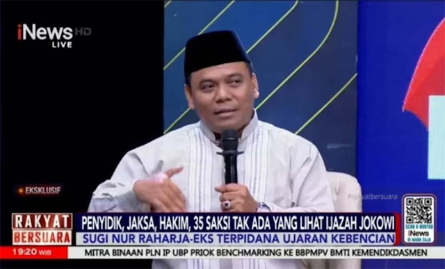 Gus Nur Sebut Penyidik, Jaksa, hingga Hakim Belum Pernah Lihat Ijazah Asli Jokowi