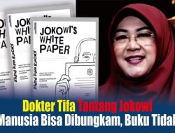 Status Hukum Naik Penyidikan, Dokter Tifa Makin Berani: Sebar Buku Jokowis White Paper Tembus PBB!