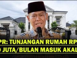 Hitung-Hitungan Anggota DPR Soal Tunjangan Rumah Bikin Melongo: Hancur Uang Rakyat!