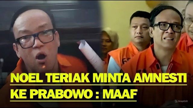 Gak Punya Malu! Jadi Tersangka Pemerasan, Wamenaker Noel Minta Amnesti ke Prabowo