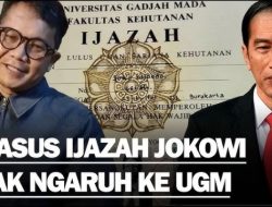 Kontroversi Tudingan Ijazah Palsu Jokowi, Wakil Rektor: Cara Paling Tepat Buktikan Alumni UGM, Tunjukkan Ijazahnya!