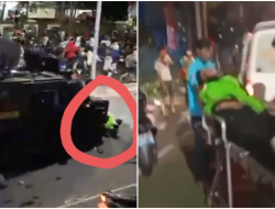 Driver Ojol Dikabarkan Tewas Dilindas Mobil Lapis Baja Brimob di Petamburan, Ini Kata Polisi