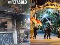 Rumah Jokowi Siaga Ketat Dijaga Aparat TNI-Polri Buntut Unjuk Rasa Massa di Sejumlah Wilayah di Solo