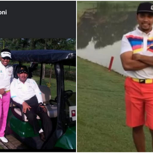 Foto Lawas Sahroni Viral, Pakai Celana Pink di Lapangan Golf With Om Agus