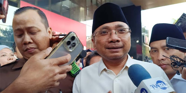 Dugaan Korupsi Kuota Haji, Yaqut Cholil Ngaku Jawab 18 Pertanyaan Selama Tujuh Jam Diperiksa