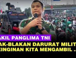 Apa Yang Terjadi Jika Indonesia Darurat Militer? SIMAK!