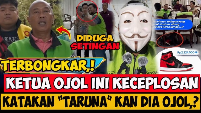 Ketahuan! Gegara Keceplosan Dua Kata Ini, Driver Ojol Yang Ketemu Gibran Diduga Kuat Aktor Bayaran
