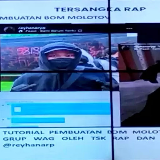 Reyhan alias Profesor R: Usianya Masih di Bawah Umur, Diduga Otak Bom Molotov, Koordinator Aksi Rusuh Demo Jakarta