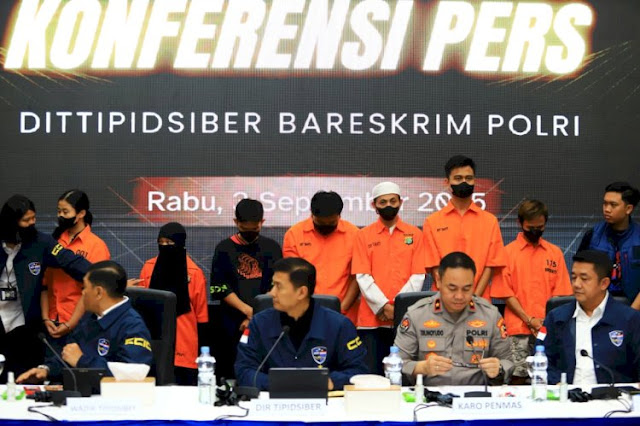 592 Akun Diblokir, 7 Provokator Diciduk Polisi: Sebar Ajakan Bakar Bareskrim, Geruduk Rumah Pejabat