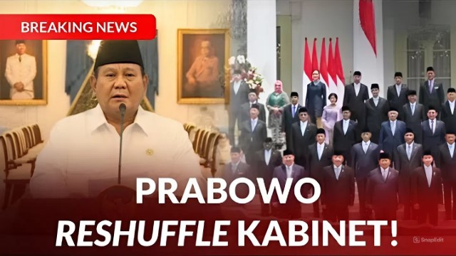 BREAKING NEWS! Prabowo Dikabarkan Reshuffle 4 Menteri Sore Ini, Budi Arie Ditendang Dari Kabinet?