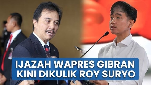 Susul Kasus Jokowi, Roy Suryo Pertanyakan Ijazah Gibran, Bongkar Sejumlah Bukti Mengejutkan Ini!