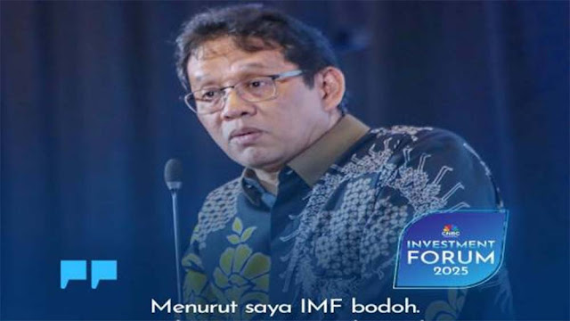Jangan Percaya IMF! Ucapan Lama Menkeu Purbaya Sardewa Kini Jadi Bumerang?