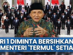 Amien Rais Desak Prabowo Copot Menteri Titipan Jokowi Hingga Pimpinan TNI-Polri Bertopeng!