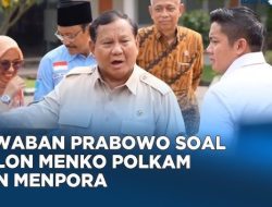 INFO! Ini Sejumlah Nama Yang Berpotensi Isi Kursi Menkopolkam