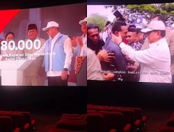 Viral Video Prabowo di Bioskop, Mensesneg: Tidak Langgar Aturan dan tak Ganggu Kenyamanan