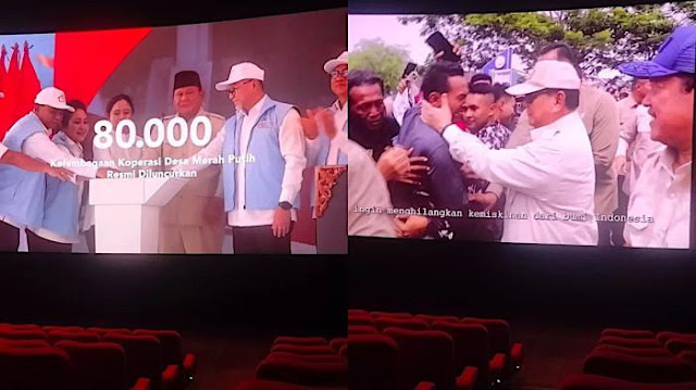 Viral Video Prabowo di Bioskop, Mensesneg: Tidak Langgar Aturan dan tak Ganggu Kenyamanan