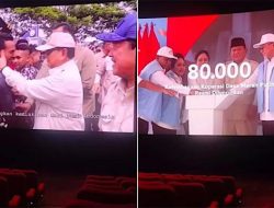 Viral Video Pesan Prabowo di Bioskop, Mensesneg: Tidak Langgar Aturan dan tak Ganggu Kenyamanan