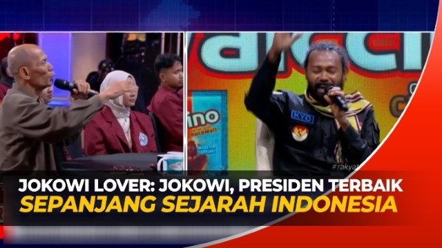 Klaim Relawan Jokowi Lovers: Pak Jokowi Presiden Terbaik Sepanjang Masa, No Debat!