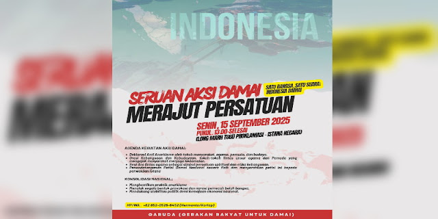 Siang Ini Istana akan Dipadati Massa Aksi Damai