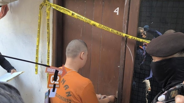 Kejadian Horor saat Rekonstruksi Mutilasi Tiara Lamongan, Pintu Kos 3 Kali Menutup Sendiri