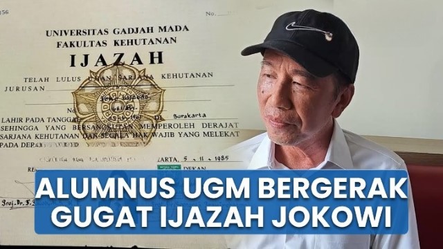 Penggugat Citizen Law Suit (CLS) Ijazah Jokowi Tak Puas Dengan Pernyataan UGM, Ini Alasannya!