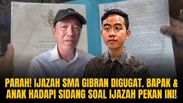 TERBONGKAR! Ada Temuan Surat Dari Kementerian Era Jokowi Setarakan UTS Insearch Dengan SMK Demi Gibran