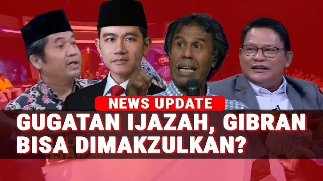 Pemakzulan Gibran Karena Tidak Punya Ijazah SMA/SMK