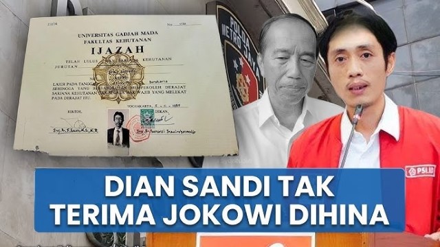 Kata Dian Sandi PSI: Penggugat Ijazah Jokowi-Gibran Berbahaya Bagi Indonesia!