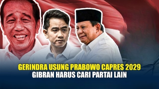 Relawan Jokowi Punya Plan B: Jika Dikhianati, Gibran Siap Jadi Capres 2029!