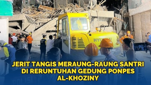 Roboh Timpa 100 Santri Yang Sedang Sholat, Terungkap 5 Kejanggalan Bangunan Musala Pondok Pesantren Al Khoziny!