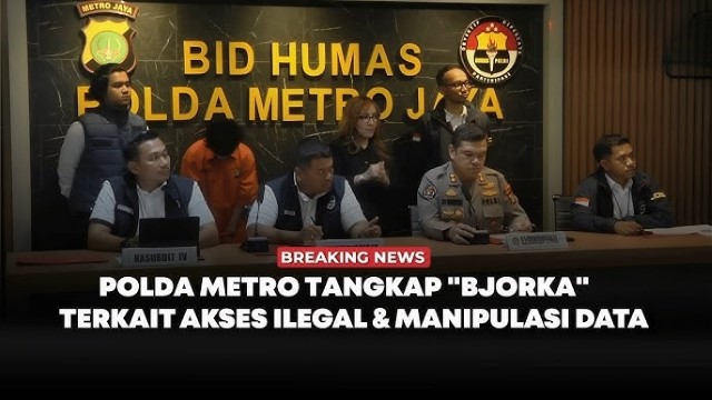 BREAKING NEWS! Polda Metro Tangkap Bjorka Yang Klaim Retas 4,9 Juta Data Nasabah Bank