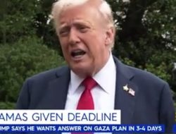 Akhirnya Hamas Setujui Usulan Perdamaian Trump