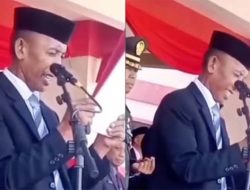 Gelagapan Baca UUD 45, Ekspresi Wakil Ketua DPRD Pasangkayu Disorot: Yang Dibaca Pancasila?