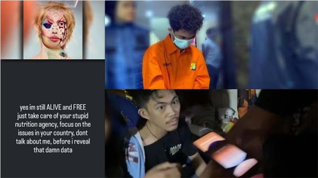 Bjorka Asli Muncul Bantah Ditangkap PMJ, Ancam Bongkar Data BGN: Urus Saja Badan Gizi Bodohmu Itu